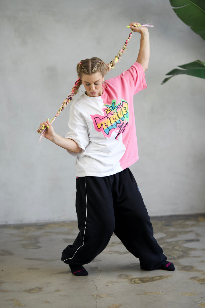 Turn Up Baggy Sweatpants