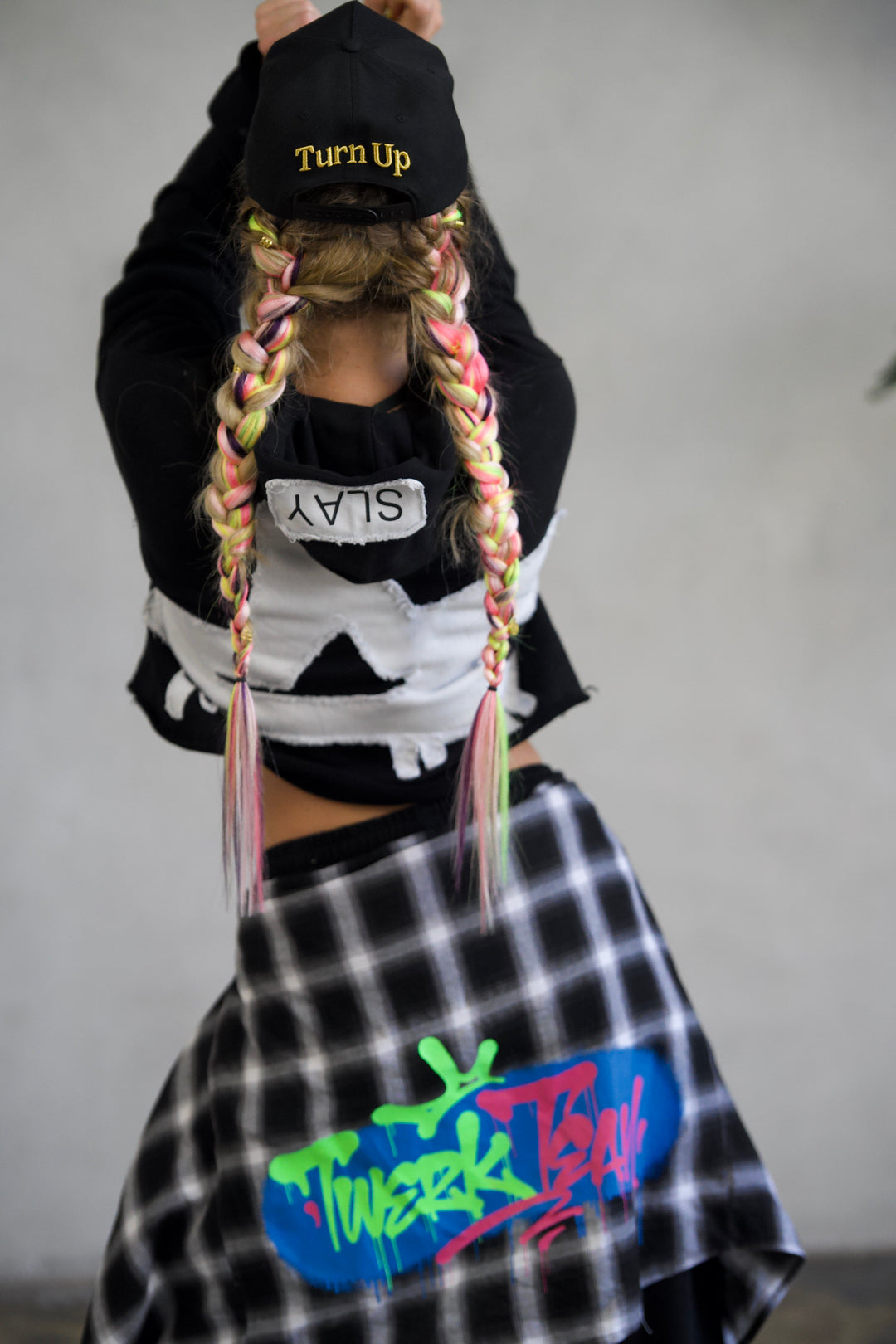 Turn Up Cropped Hoodie
