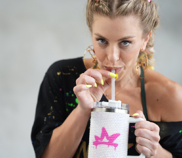Turn Up Bedazzled Thermal Cup 40oz