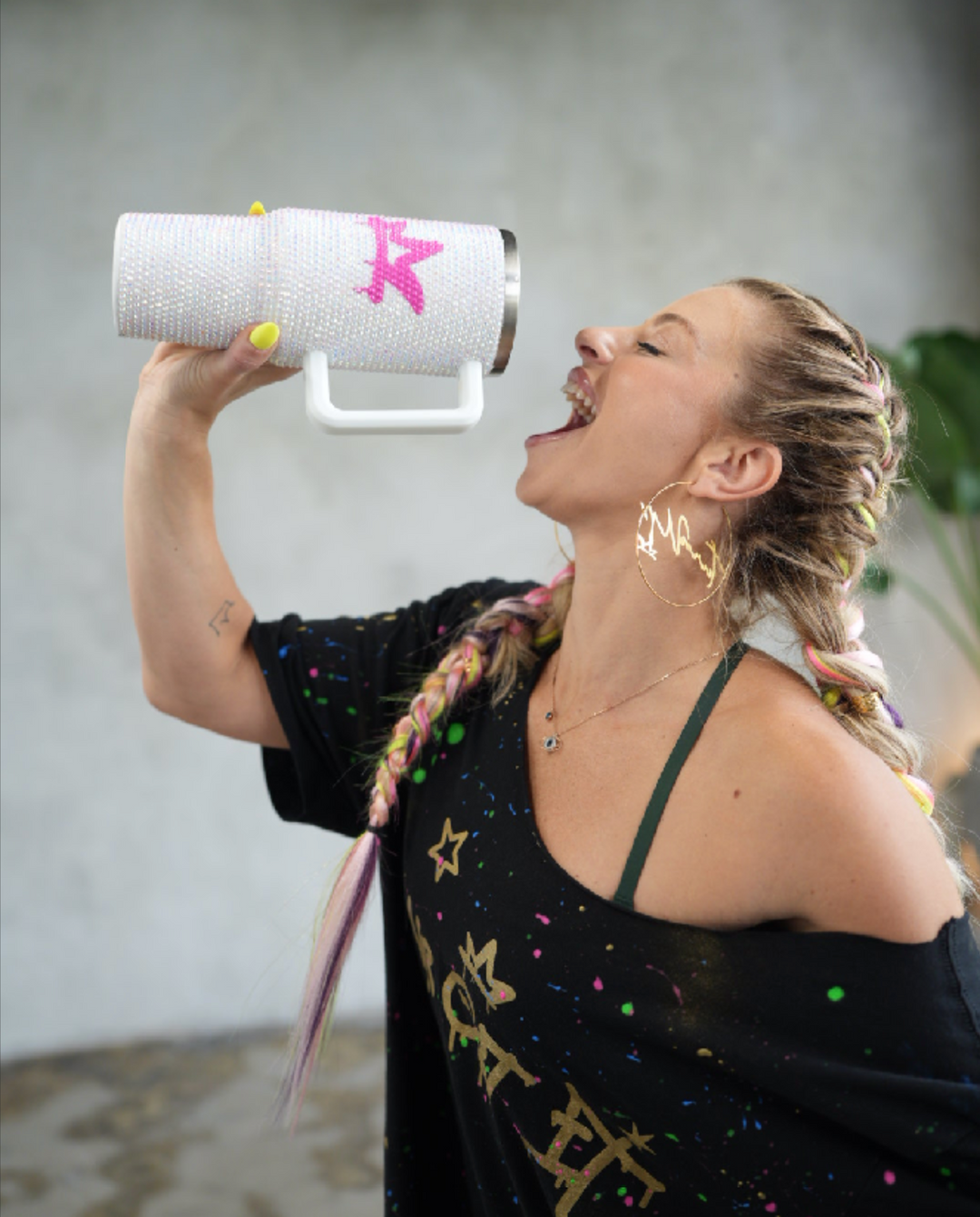 Turn Up Bedazzled Thermal Cup 40oz